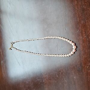 Faux Pearl necklace